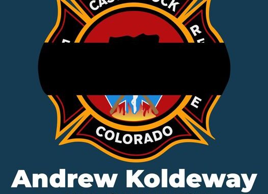 Andrew Koldeway, Castle Rock, CO, Firefighter died, community remembers