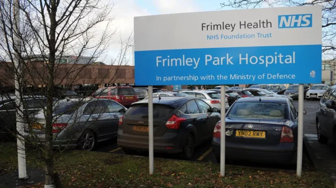 Death; Nick Payne Camberley, Surrey, Frimley Park Hospital (NHS) former chief of service died in M3 car accident